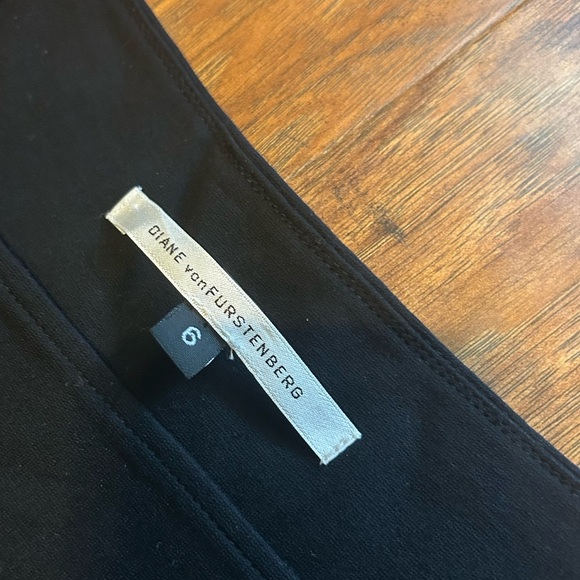 Diane Von Furstenberg Sleeveless Black Dress Women’s Size Size 6 Party Formal - Picture 2 of 6